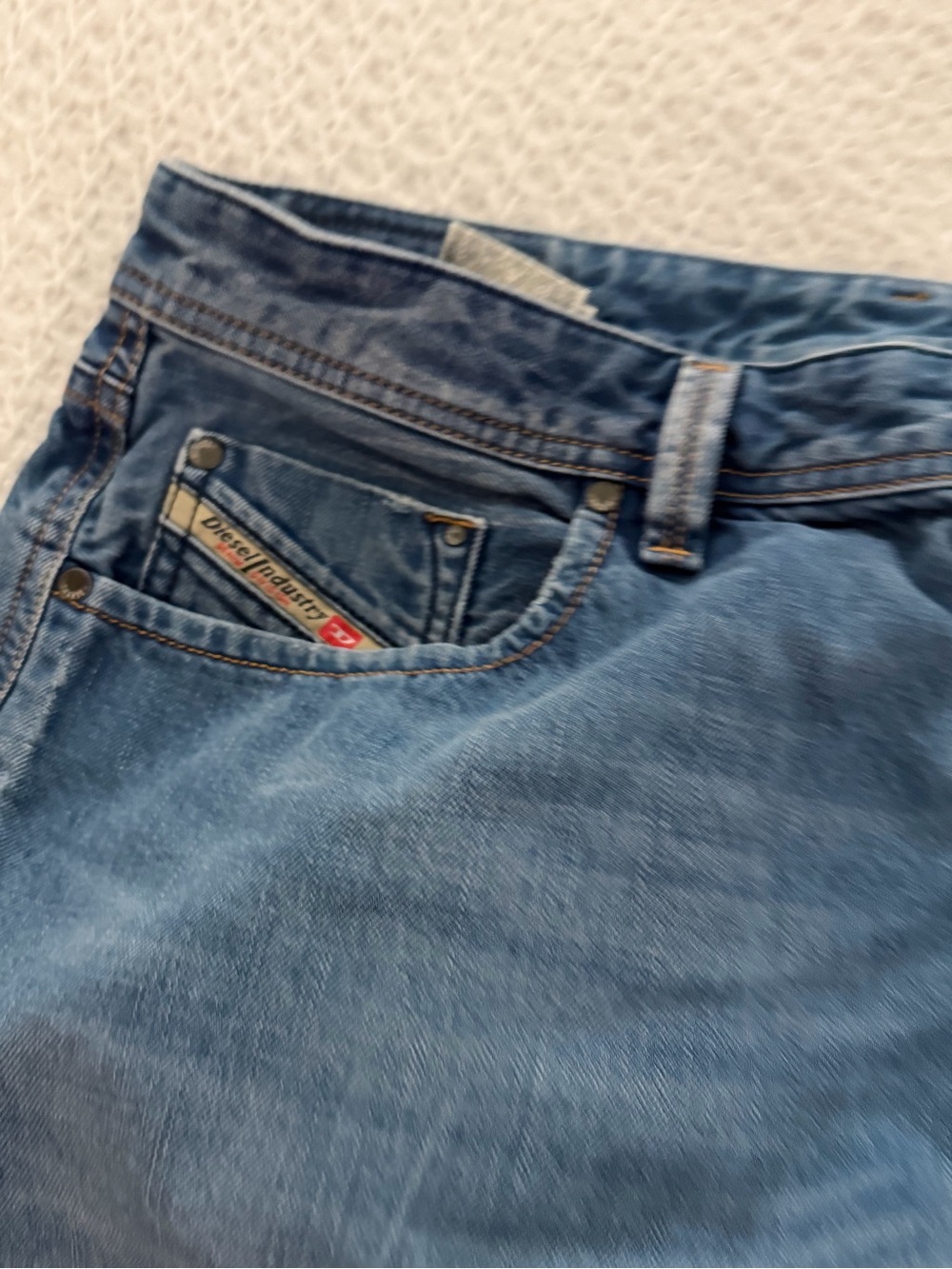 Blue Men’s DIESEL Denim Jeans